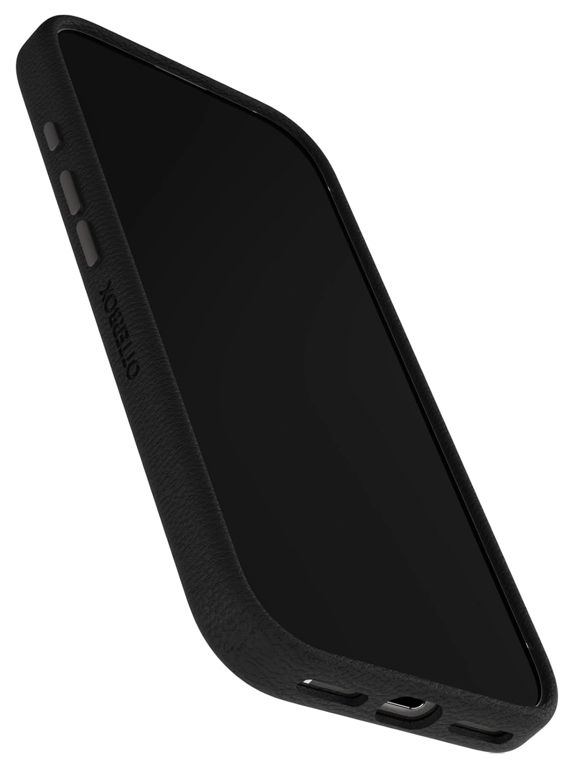 OtterBox Symmetry Cactus Leer MagSafe iPhone 17 Hoesje Zwart afbeelding 3