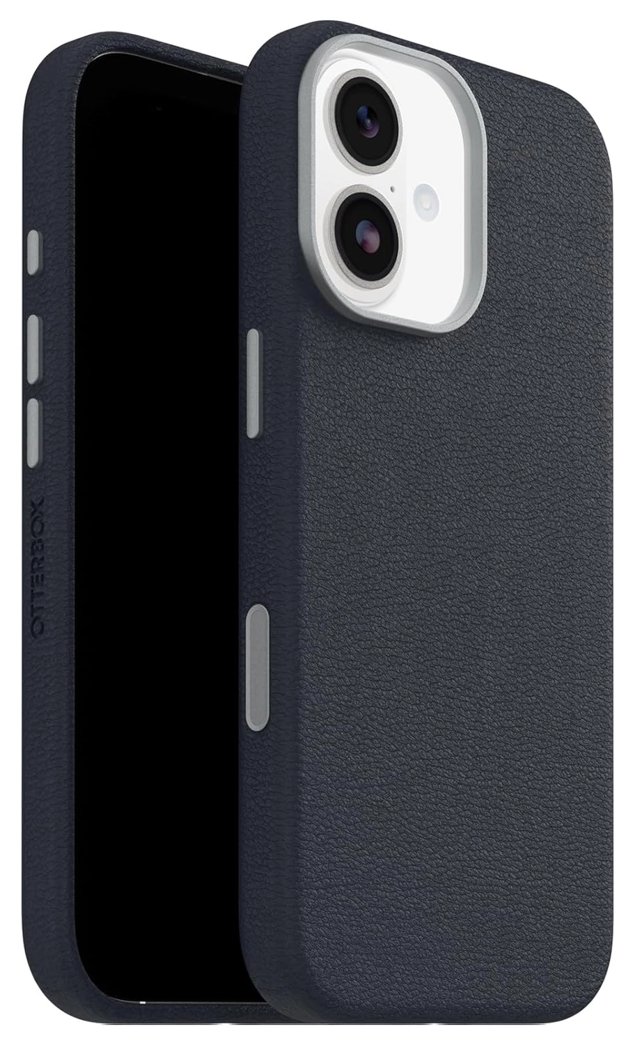 OtterBox Symmetry Cactus Leer MagSafe iPhone 17 Hoesje Blauw afbeelding 1