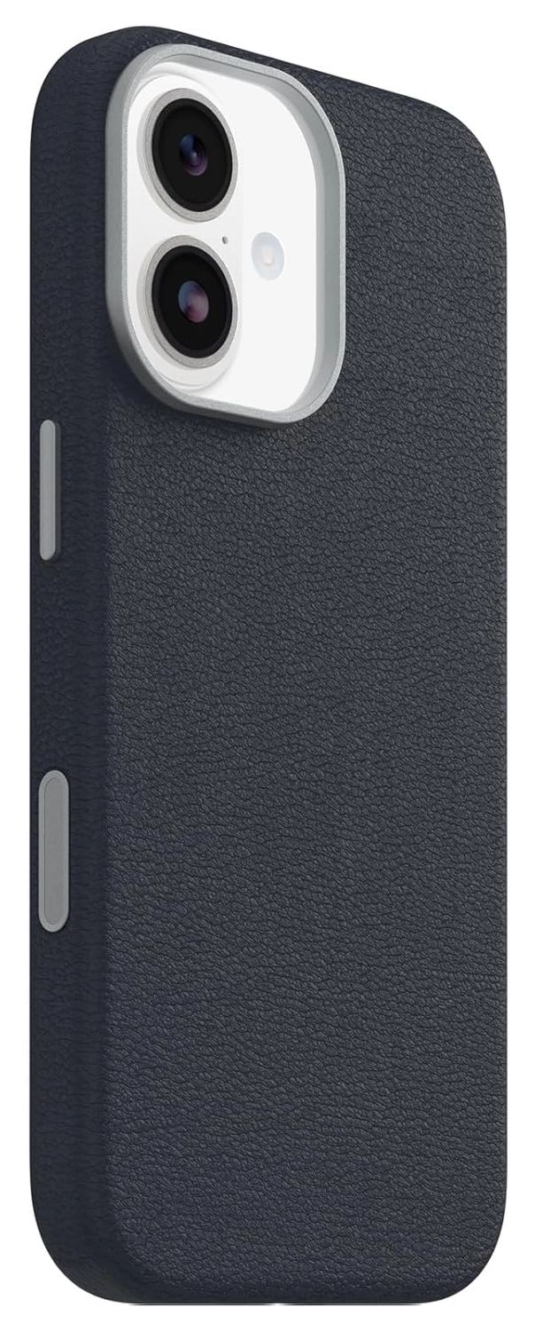 OtterBox Symmetry Cactus Leer MagSafe iPhone 17 Hoesje Blauw afbeelding 4