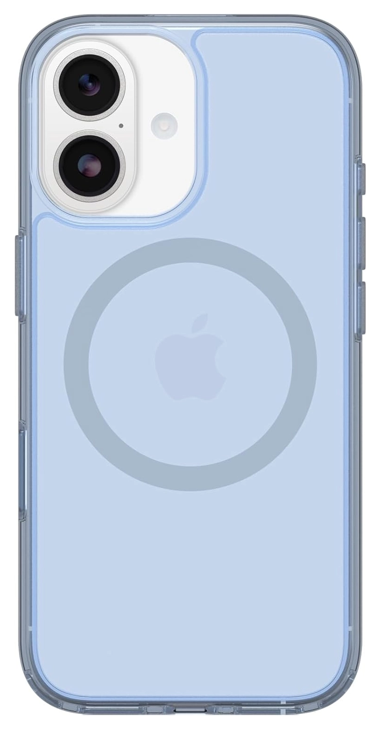 OtterBox Symmetry MagSafe iPhone 17 Hoesje Back Cover Blauw afbeelding 2