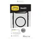 OtterBox React MagSafe Apple iPhone Air Hoesje Back Cover Zwart Transparant afbeelding 5
