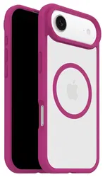 OtterBox React MagSafe Apple iPhone Air Hoesje Back Cover Roze Transparant afbeelding