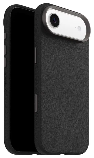 OtterBox Symmetry Cactus Leer MagSafe iPhone Air Hoesje Zwart afbeelding 1