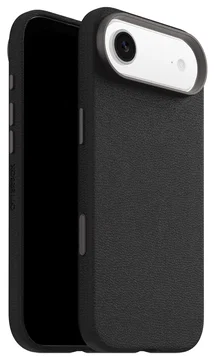 OtterBox Symmetry Cactus Leer MagSafe iPhone Air Hoesje Zwart