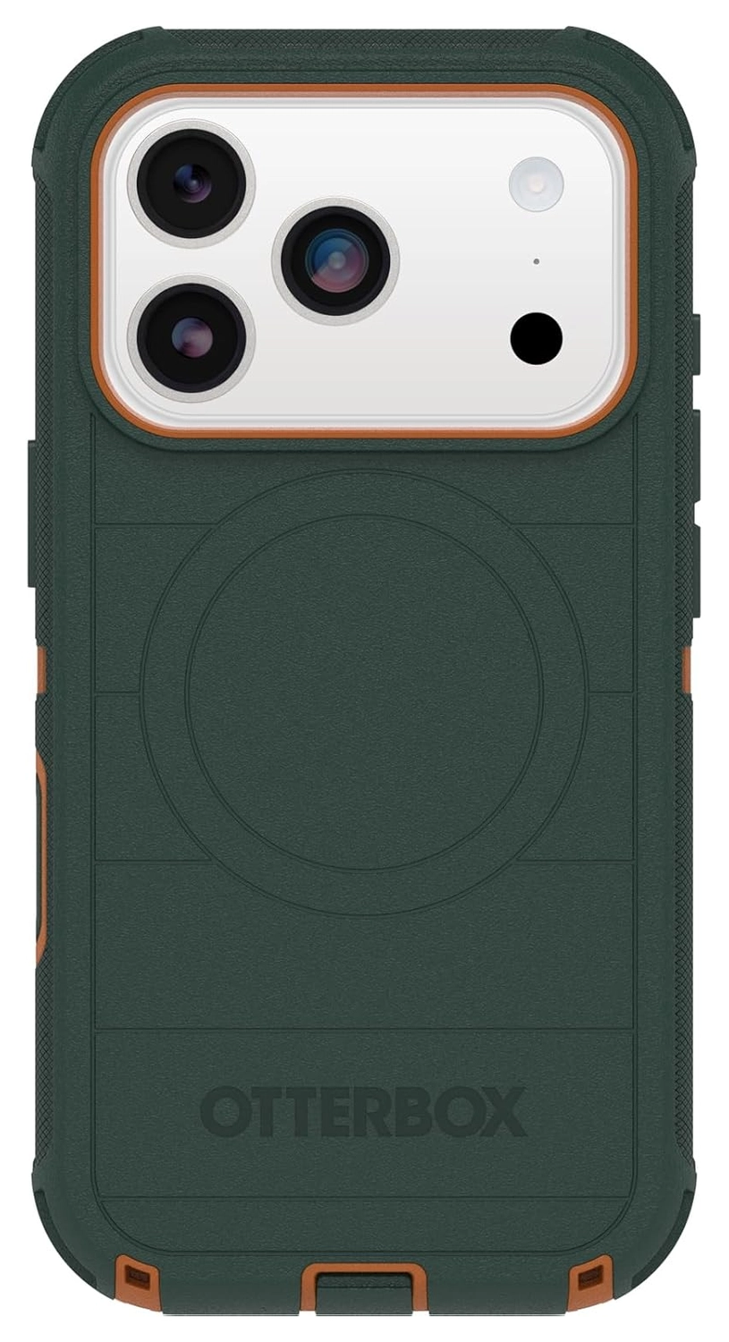 OtterBox Defender Pro MagSafe iPhone 17 Pro Hoesje Back Cover Groen afbeelding 2