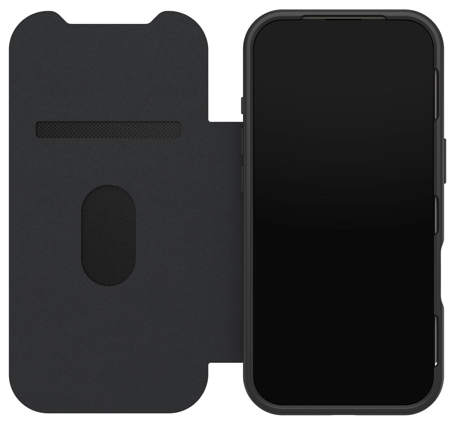 OtterBox React Folio iPhone 17 Pro Hoesje Book Case Transparant Zwart afbeelding 5