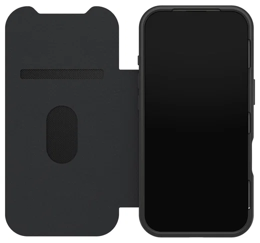OtterBox React Folio iPhone 17 Pro Hoesje Book Case Transparant Zwart afbeelding 5