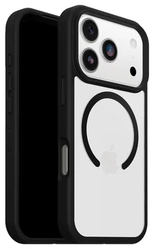 OtterBox React MagSafe Apple iPhone 17 Pro Hoesje Back Cover Zwart Transparant