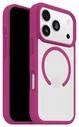 OtterBox React MagSafe Apple iPhone 17 Pro Hoesje Back Cover Roze Transparant