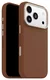 OtterBox Symmetry Cactus Leer MagSafe iPhone 17 Pro Hoesje Bruin afbeelding 1