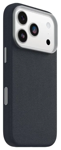 OtterBox Symmetry Cactus Leer MagSafe iPhone 17 Pro Hoesje Blauw afbeelding 4
