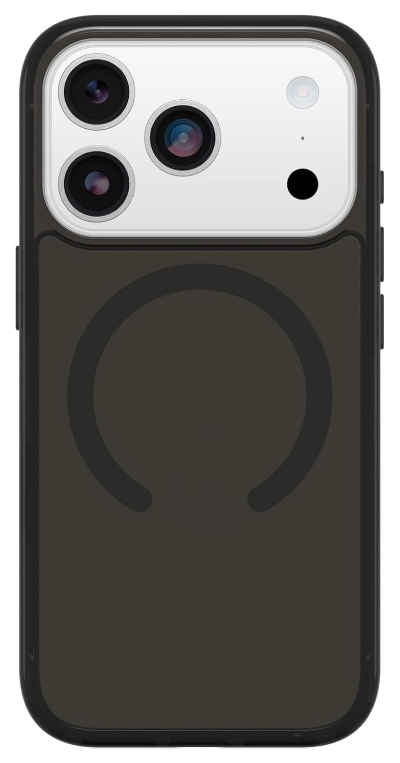 OtterBox Symmetry MagSafe iPhone 17 Pro Hoesje Back Cover Transparant Zwart afbeelding 2