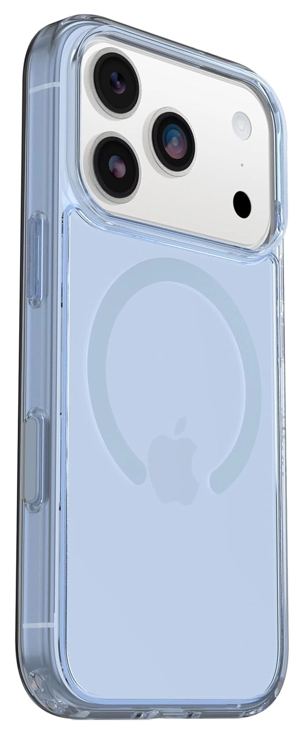 OtterBox Symmetry MagSafe iPhone 17 Pro Hoesje Back Cover Blauw afbeelding 4