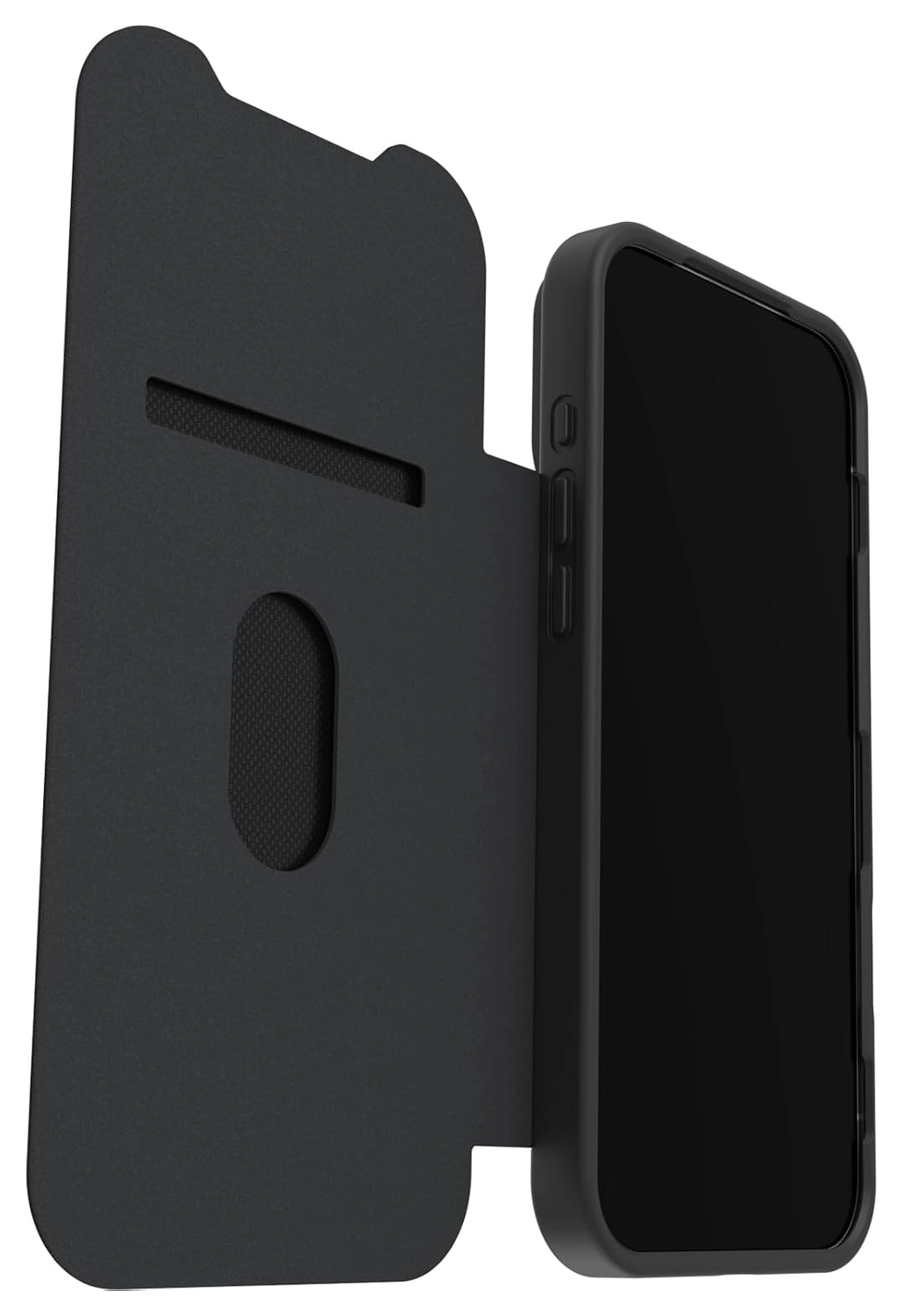OtterBox React Folio iPhone 17 Pro Max Hoesje Book Case Transparant Zwart afbeelding 4