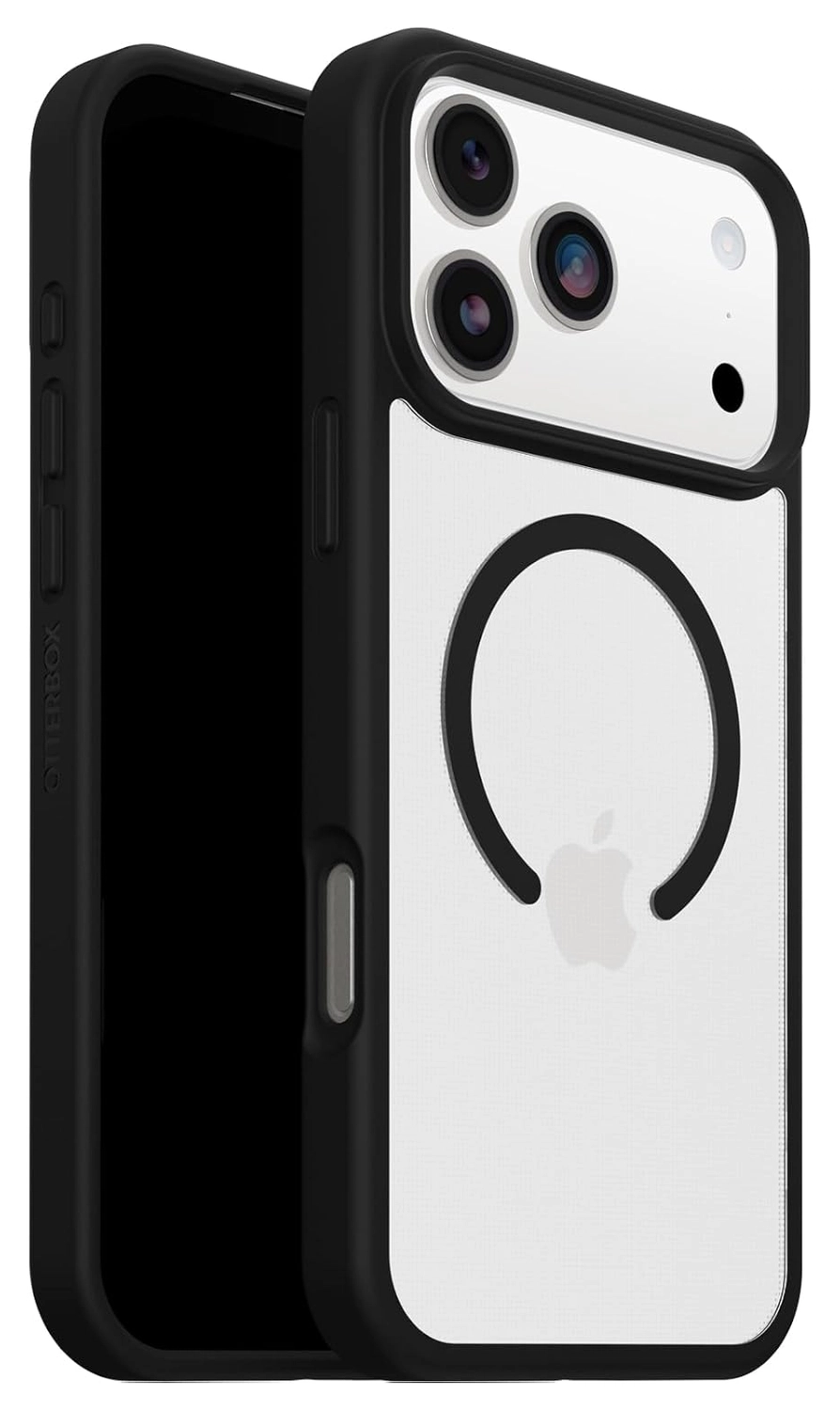 OtterBox React MagSafe Apple iPhone 17 Pro Max Hoesje Zwart Transparant afbeelding 1