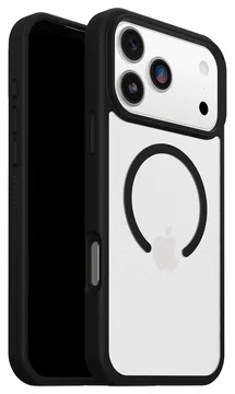 OtterBox React MagSafe Apple iPhone 17 Pro Max Hoesje Zwart Transparant