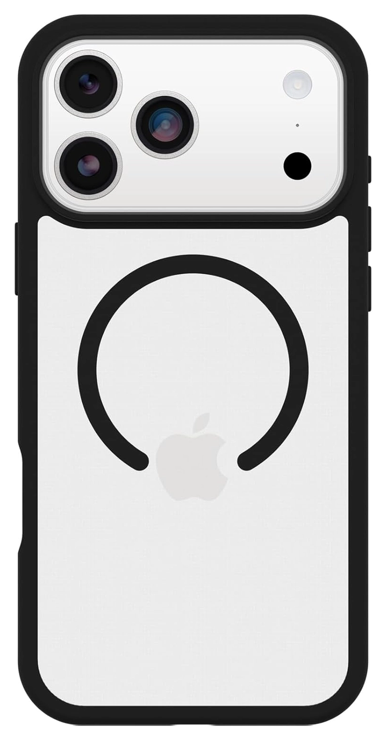 OtterBox React MagSafe Apple iPhone 17 Pro Max Hoesje Zwart Transparant afbeelding 2