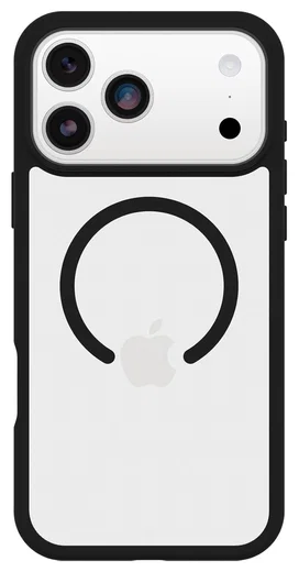 OtterBox React MagSafe Apple iPhone 17 Pro Max Hoesje Zwart Transparant afbeelding 2