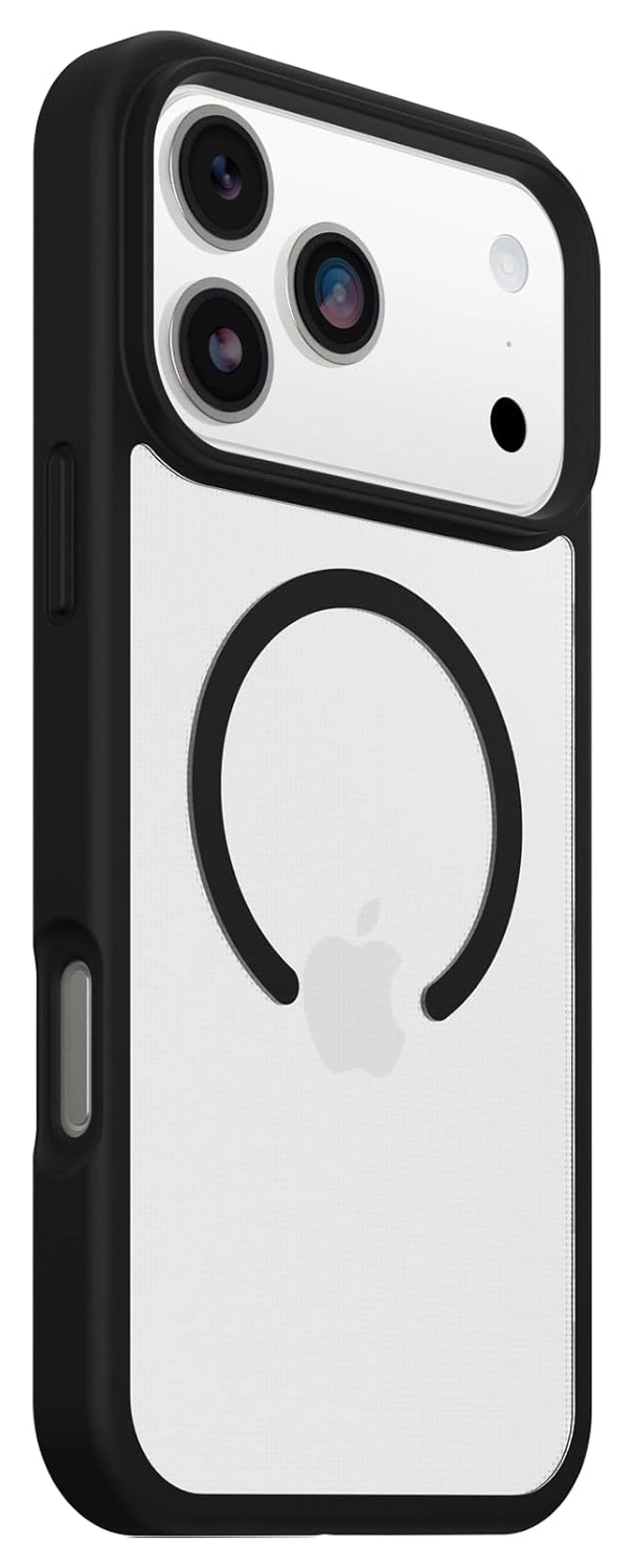 OtterBox React MagSafe Apple iPhone 17 Pro Max Hoesje Zwart Transparant afbeelding 4