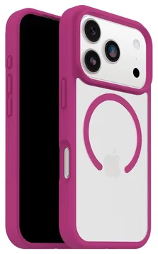 OtterBox React MagSafe Apple iPhone 17 Pro Max Hoesje Roze Transparant