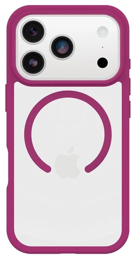 OtterBox React MagSafe Apple iPhone 17 Pro Max Hoesje Roze Transparant afbeelding 2