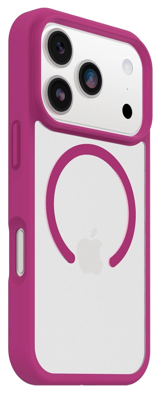 OtterBox React MagSafe Apple iPhone 17 Pro Max Hoesje Roze Transparant afbeelding 4