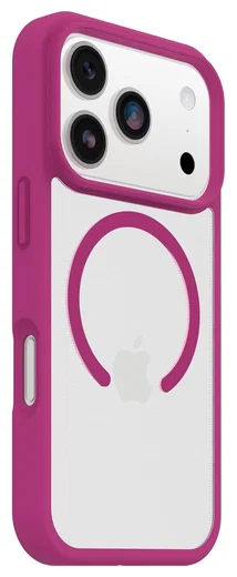 OtterBox React MagSafe Apple iPhone 17 Pro Max Hoesje Roze Transparant afbeelding 4