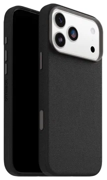 OtterBox Symmetry Cactus Leer MagSafe iPhone 17 Pro Max Hoesje Zwart