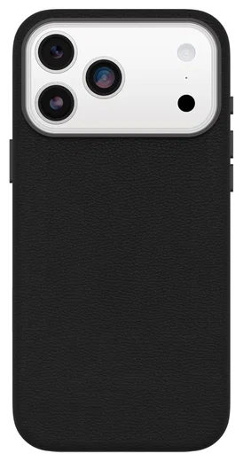 OtterBox Symmetry Cactus Leer MagSafe iPhone 17 Pro Max Hoesje Zwart afbeelding 2