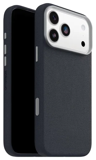 OtterBox Symmetry Cactus Leer MagSafe iPhone 17 Pro Max Hoesje Blauw afbeelding 1