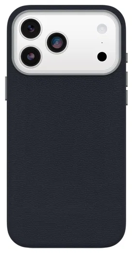 OtterBox Symmetry Cactus Leer MagSafe iPhone 17 Pro Max Hoesje Blauw afbeelding 2