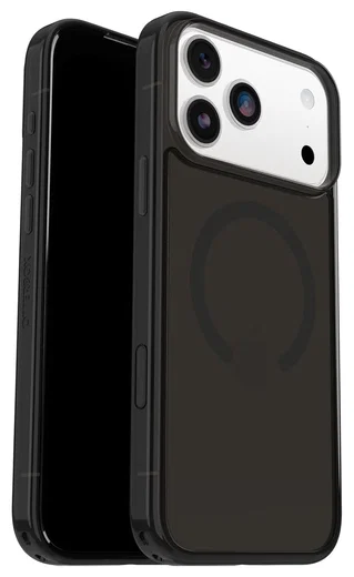 OtterBox Symmetry MagSafe iPhone 17 Pro Max Hoesje Back Cover Transparant Zwart afbeelding 1