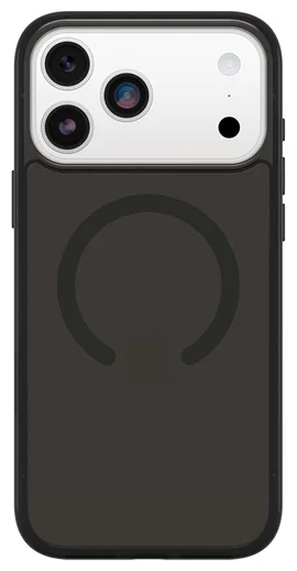 OtterBox Symmetry MagSafe iPhone 17 Pro Max Hoesje Back Cover Transparant Zwart afbeelding 2