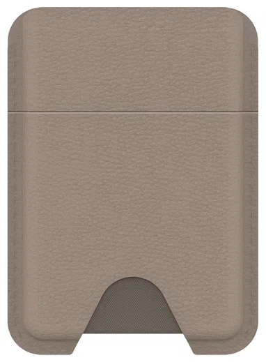 OtterBox Symmetry Cactus Leather MagSafe Wallet Magnetische Kaarthouder Grijs afbeelding 2