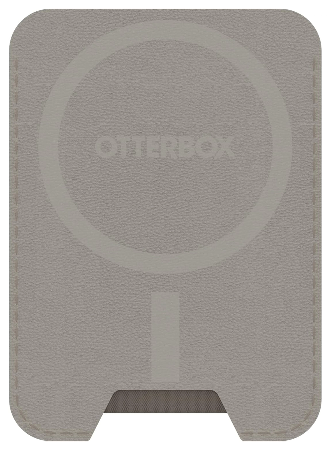 OtterBox Symmetry Cactus Leather MagSafe Wallet Magnetische Kaarthouder Grijs afbeelding 4