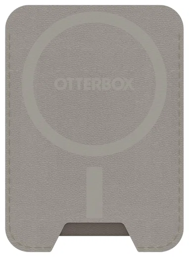OtterBox Symmetry Cactus Leather MagSafe Wallet Magnetische Kaarthouder Grijs afbeelding 4