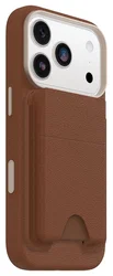 OtterBox Symmetry Cactus Leather MagSafe Wallet Magnetische Kaarthouder Bruin afbeelding