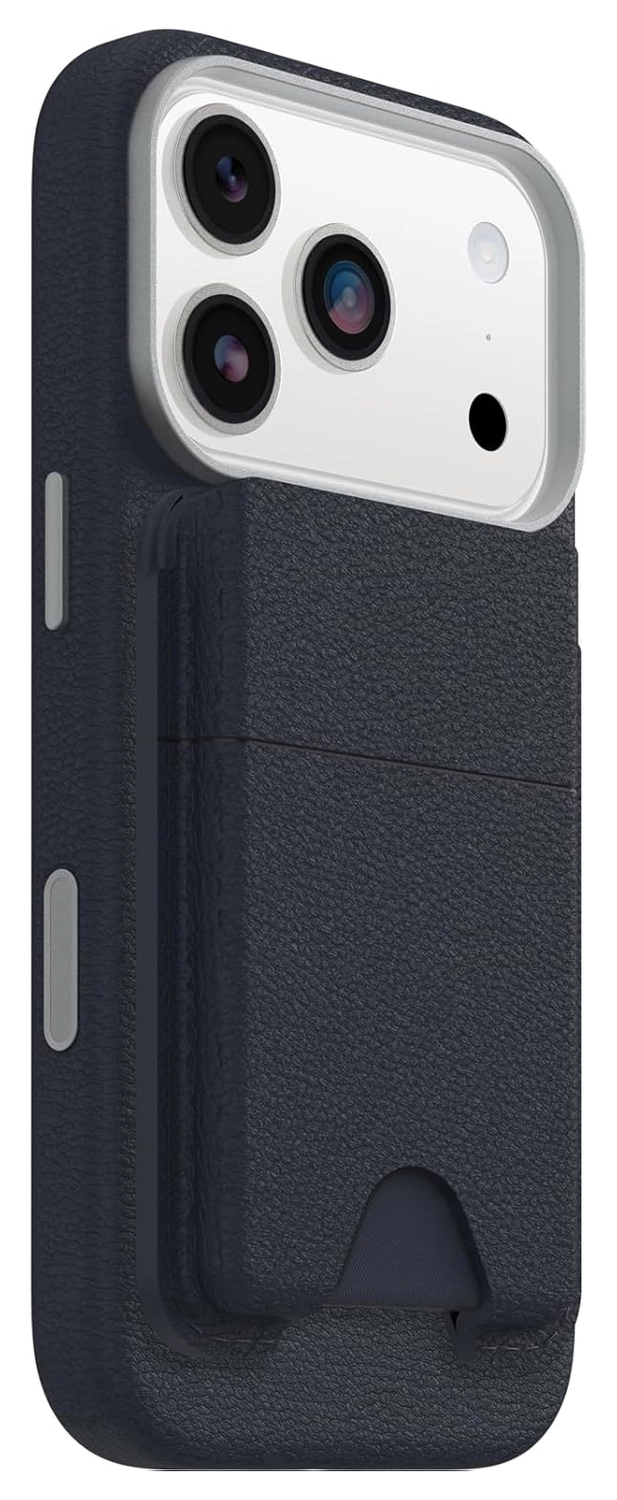 OtterBox Symmetry Cactus Leather MagSafe Wallet Magnetische Kaarthouder Blauw afbeelding 1