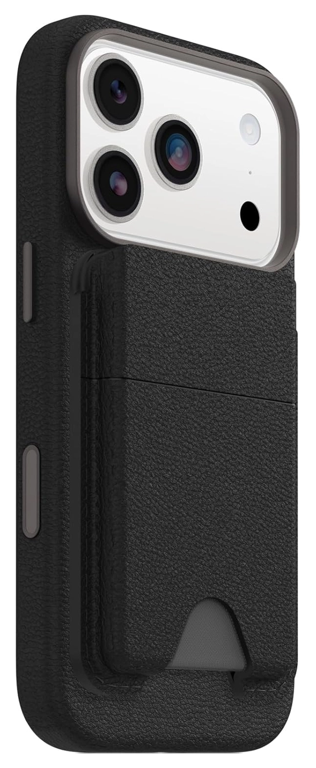 OtterBox Symmetry Cactus Leather MagSafe Wallet Magnetische Kaarthouder Zwart afbeelding 1