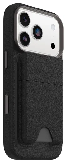 OtterBox Symmetry Cactus Leather MagSafe Wallet Magnetische Kaarthouder Zwart afbeelding 1