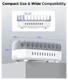 Orico USB-A Oplaad Station met 10 Poorten 120W met Smart Detect Wit afbeelding 6