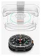 Spigen EZ Fit GLAS.tR Samsung Galaxy Watch 8 40MM Screen Protector 2-Pack afbeelding 12