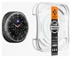 Spigen EZ Fit GLAS.tR - Samsung Galaxy Watch 8 Classic Screen Protector - 2-Pack afbeelding 10