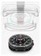 Spigen EZ Fit GLAS.tR - Samsung Galaxy Watch 8 Classic Screen Protector - 2-Pack afbeelding 11