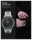 Spigen EZ Fit GLAS.tR - Samsung Galaxy Watch 8 Classic Screen Protector - 2-Pack afbeelding 6