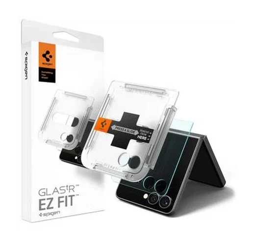 Spigen EZ Fit GLAS.tR Samsung Galaxy Z Flip 8 / Flip 7 Screen Protector 1-Pack afbeelding 1