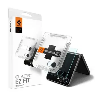 Spigen EZ Fit GLAS.tR Samsung Galaxy Z Flip 7 Screen Protector 1-Pack