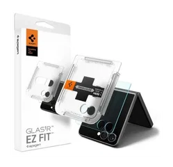 Spigen EZ Fit GLAS.tR Samsung Galaxy Z Flip 7 Screen Protector 1-Pack afbeelding