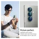 Spigen EZ Fit Optik Pro Samsung Fold 7 Camera Lens Protector zwart (2-Pack) afbeelding 3