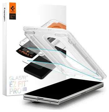 Spigen EZ Fit GLAS.tR Samsung Galaxy Z Fold 7 Screen Protector 2-Pack